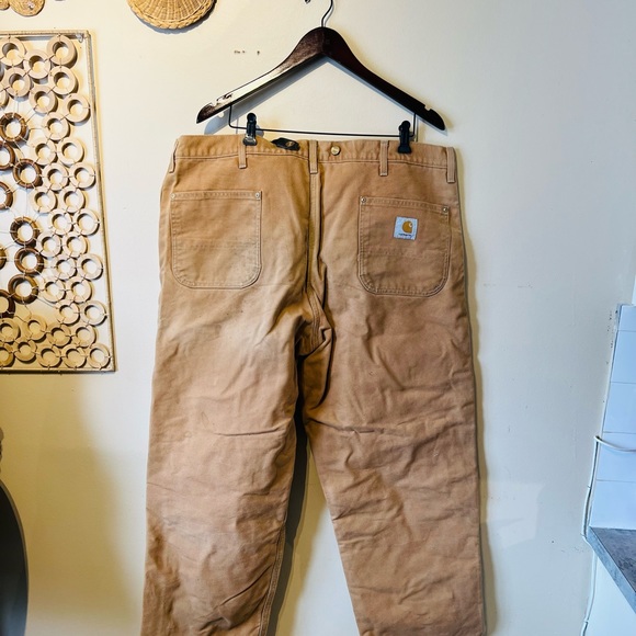 Carhartt mens size 46/30 padded/ insulated overall bios… - Picture 4 of 9